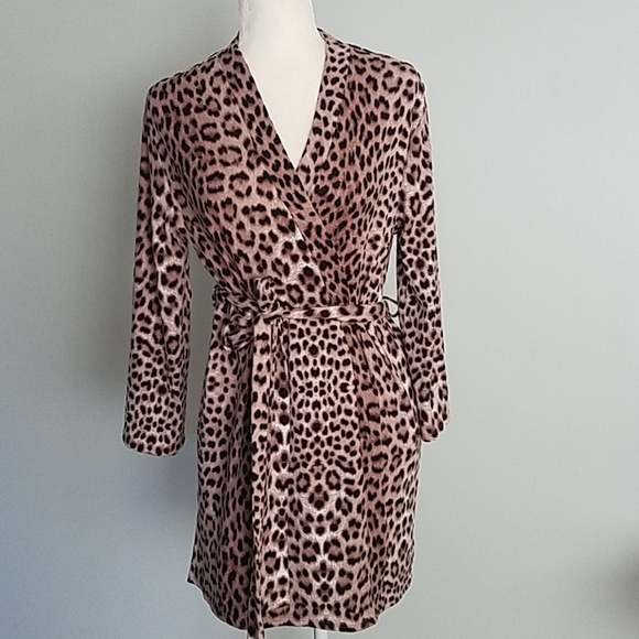 Betsey Johnson Other - Betsey Johnson Animal Print Robe Size Medium